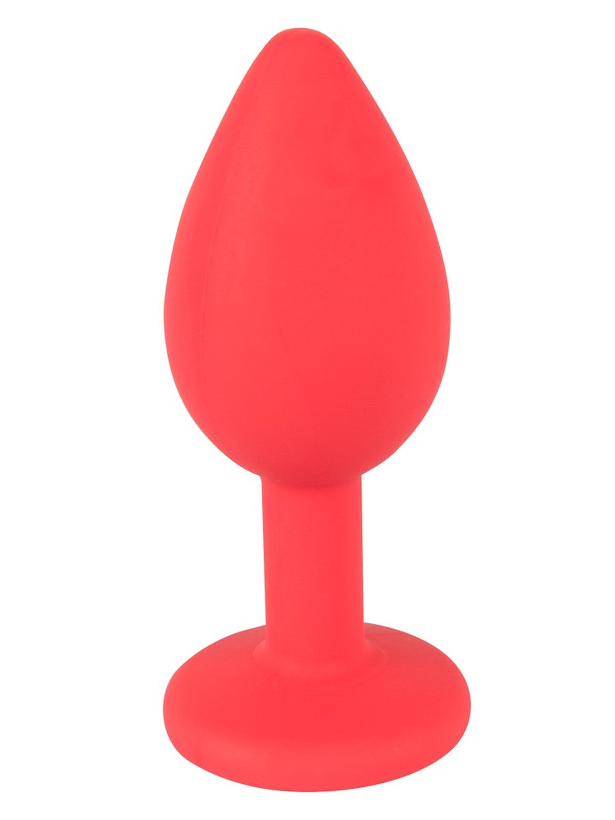 Plug com pedra decorativa, pequeno, 7,2 cm – Vermelho · Colorful Joy (foto 2)