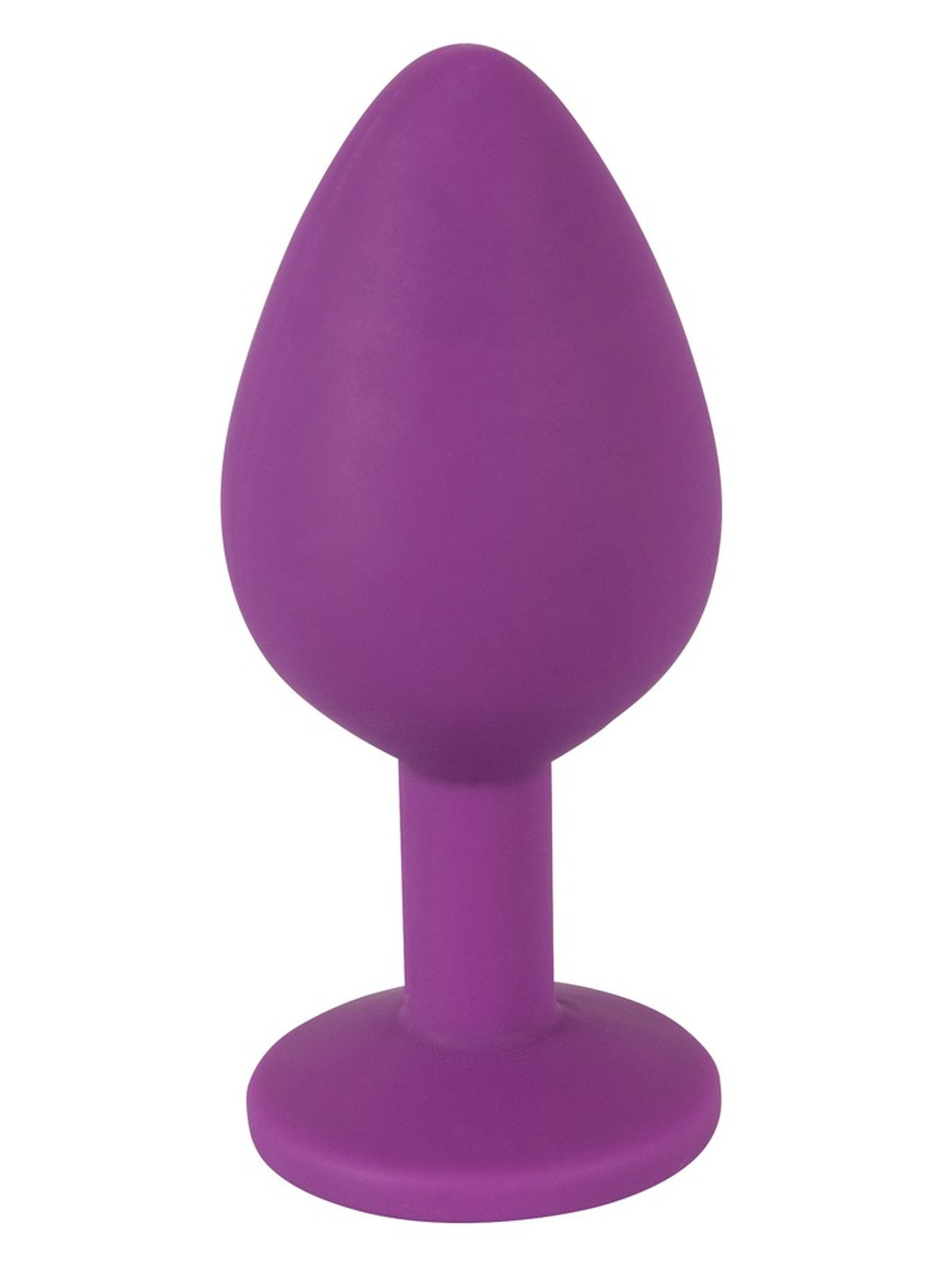 Plug com pedra decorativa, médio, 8 cm – Roxo · Colorful Joy (foto 2)