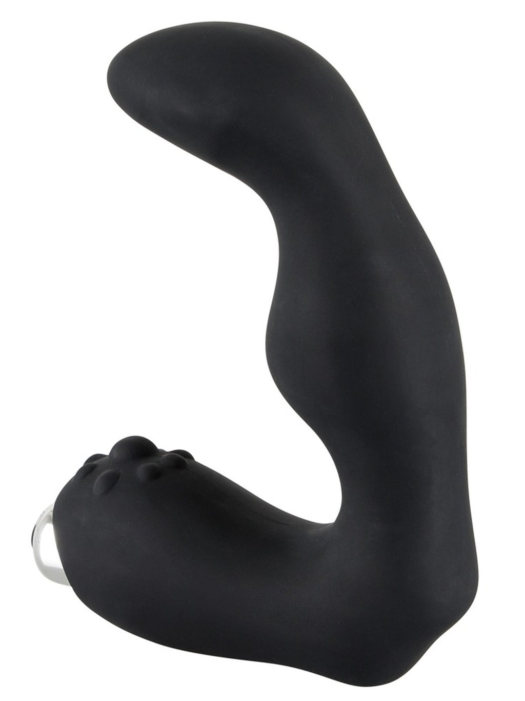 Vibrador de próstata com relevos e bala amovível, 12 cm – Preto · Rebel (foto 2)