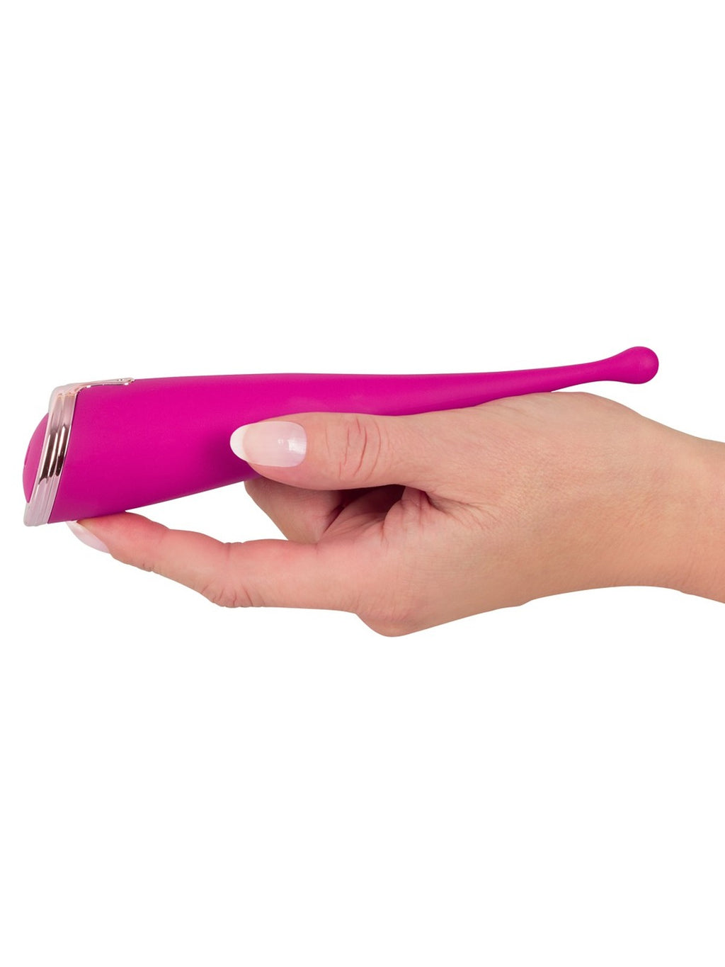 Vibrador de ponto com ponta arredondada, 10 modos – Rosa · Couples Choice (foto 3)