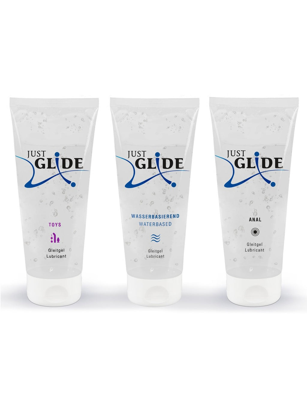 Conjunto de 3 lubrificantes, 3 × 200 ml – Just Glide