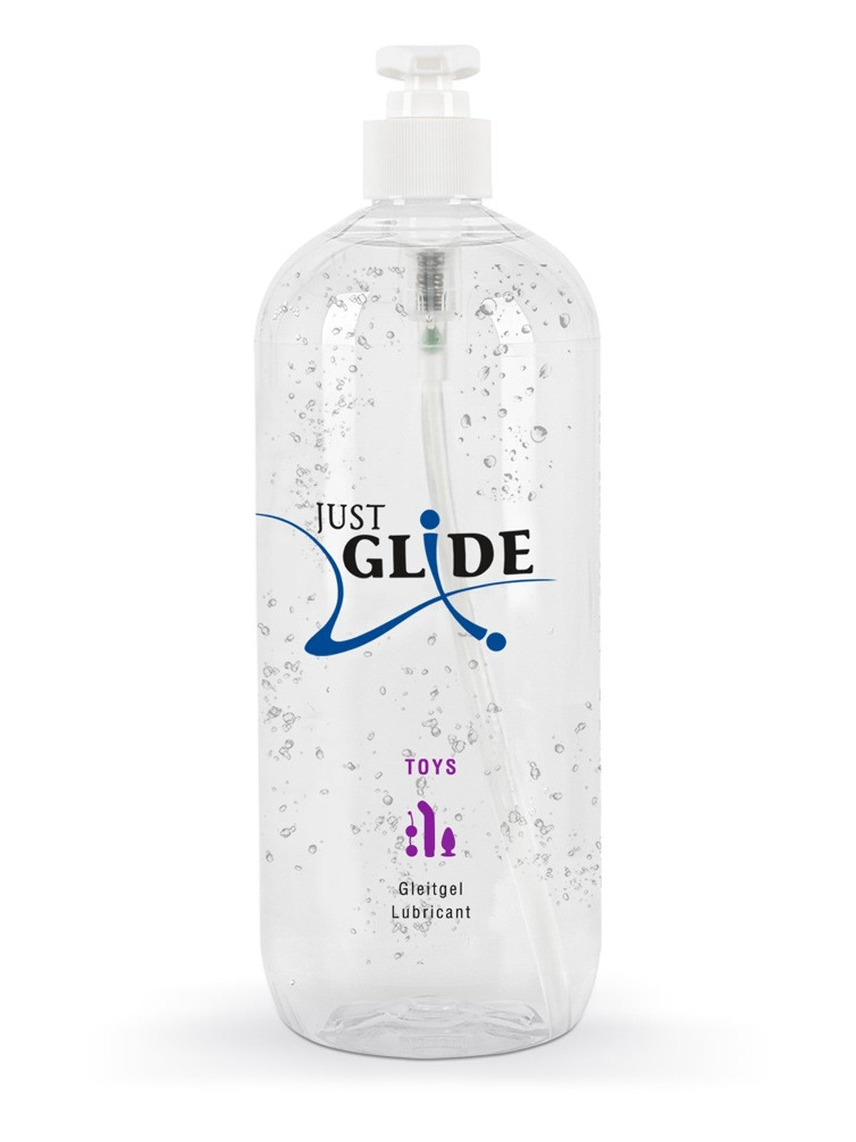 Lubrificante espesso para brinquedos, base de água, 1000 ml – Just Glide