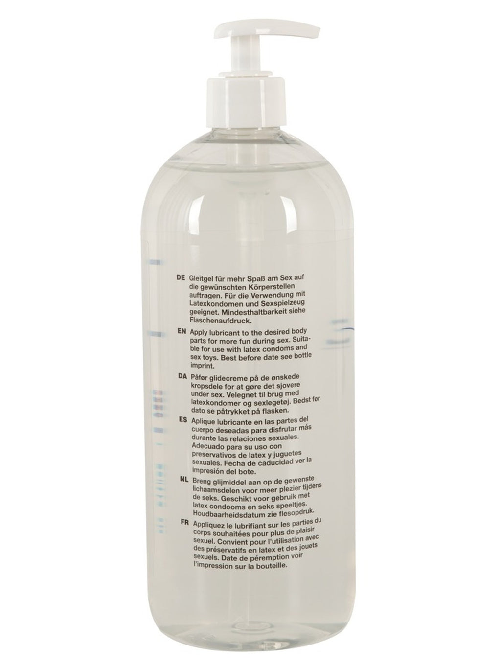 Lubrificante espesso para brinquedos, base de água, 1000 ml – Just Glide (foto 2)