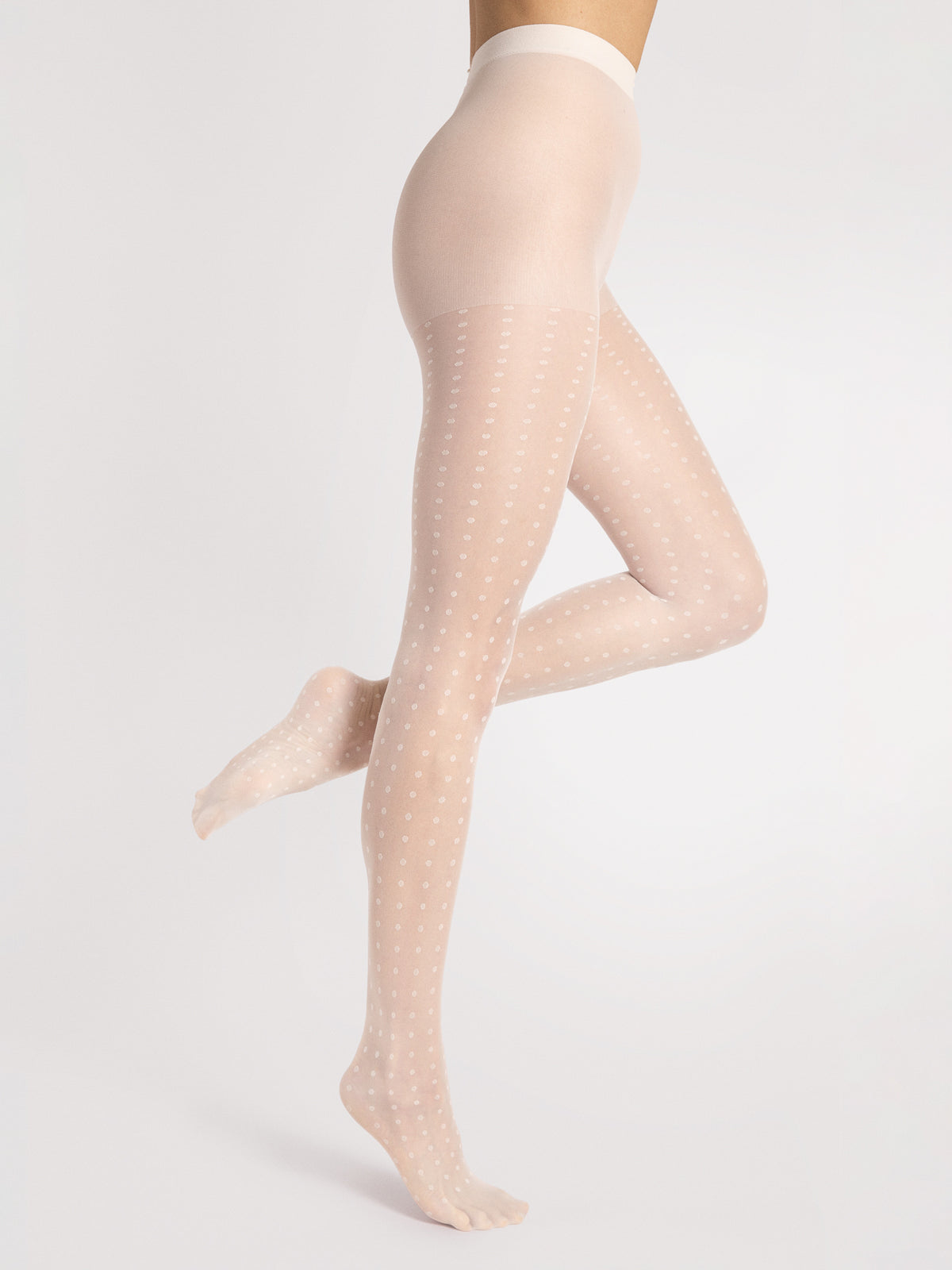 Patterned Tights - Charlize - Black (foto 4)