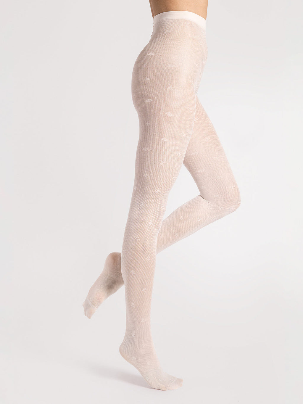 Patterned Tights - LEA - Black (foto 6)