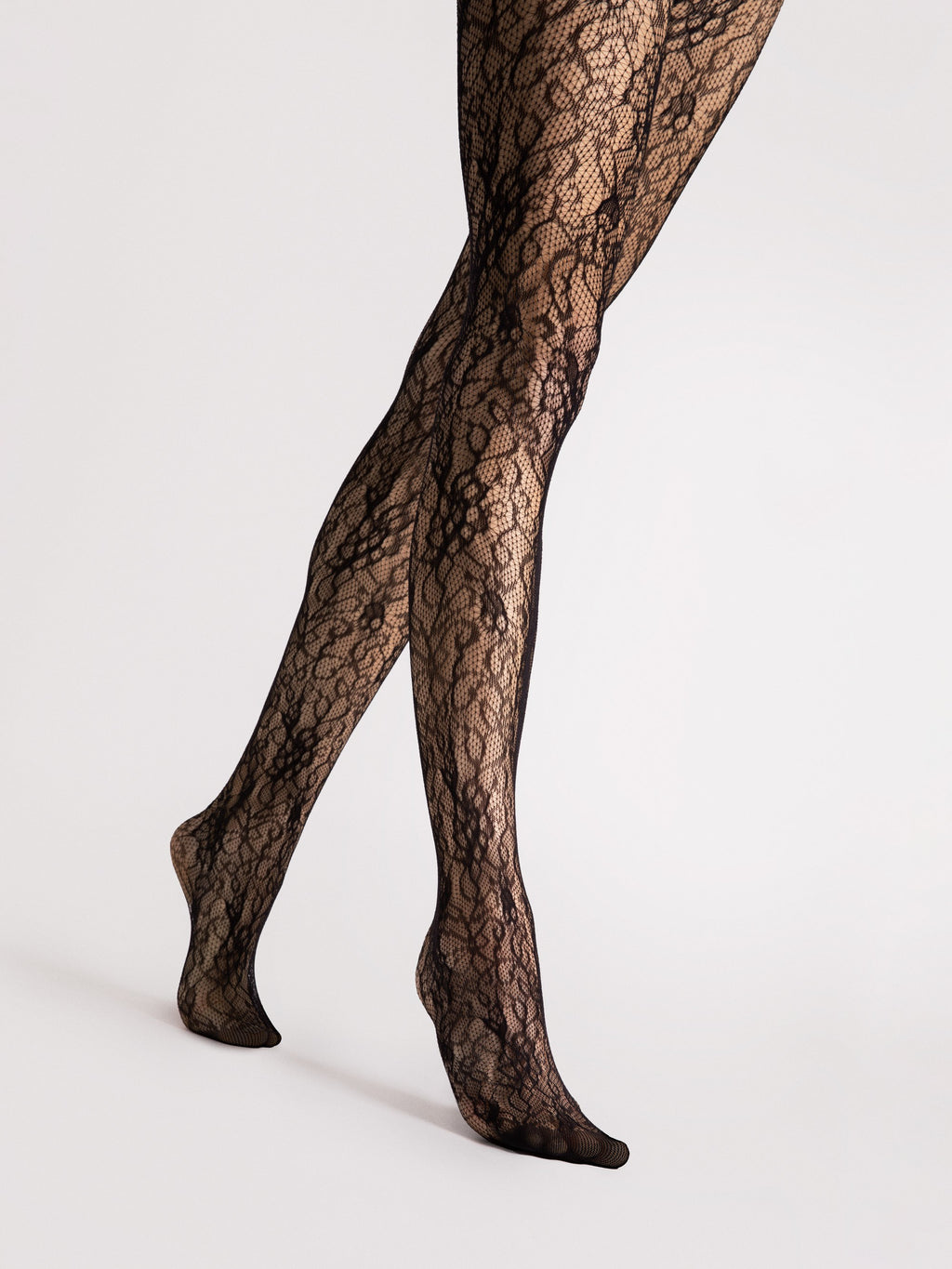 Collants de renda – Preto · Valeria