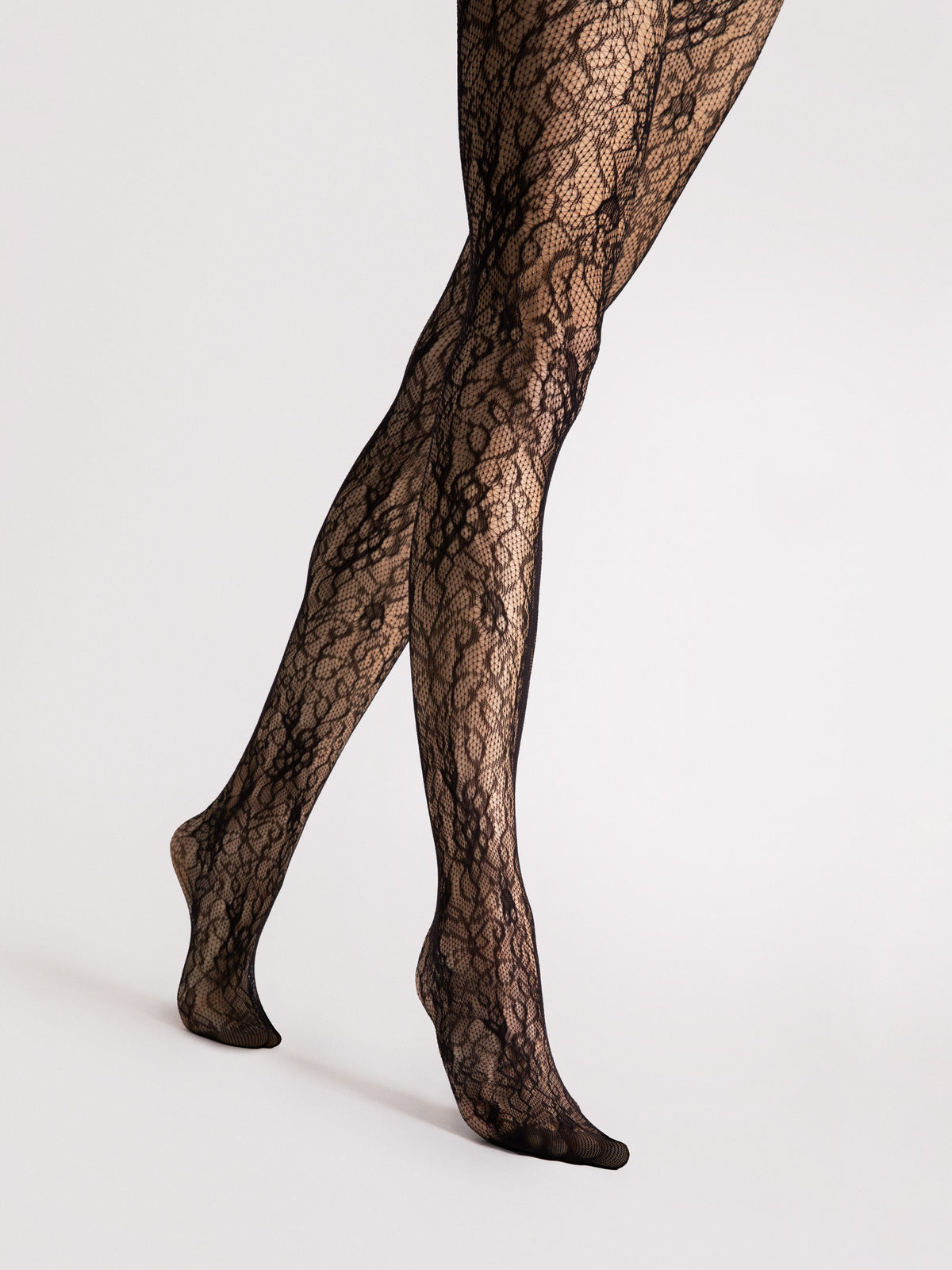 Collants de renda – Preto · Valeria