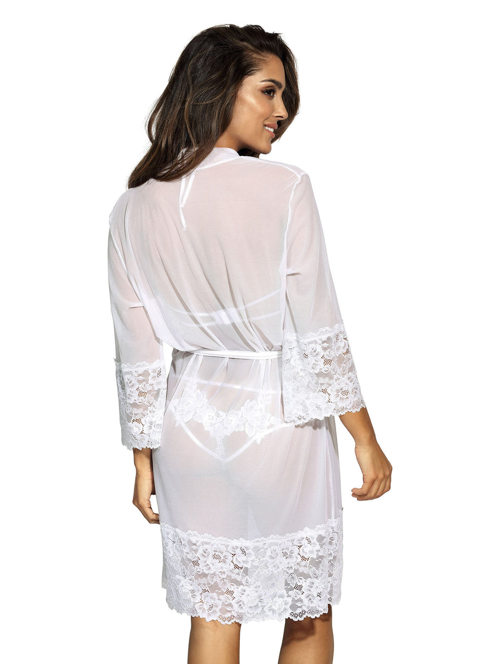 Robe Branco Com Rendas (foto 2)