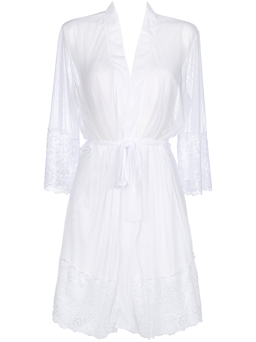 Robe Branco Com Rendas (foto 3)