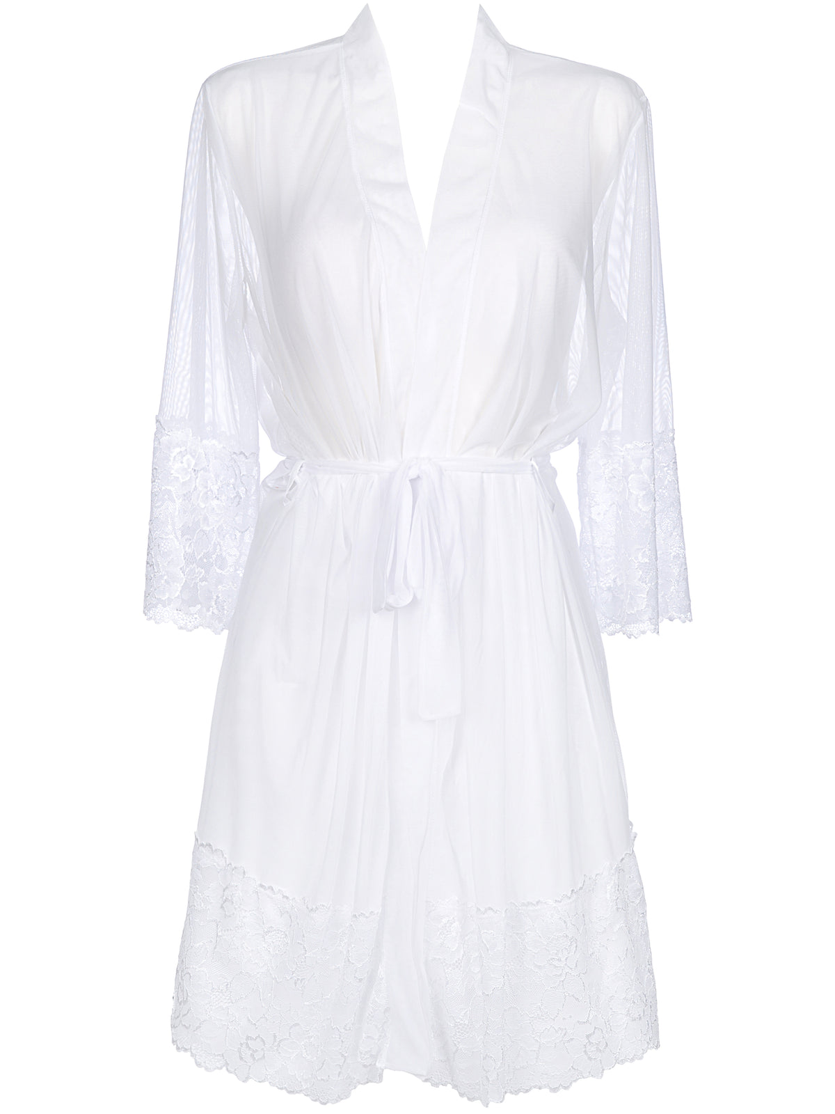 Robe Branco Com Rendas (foto 3)
