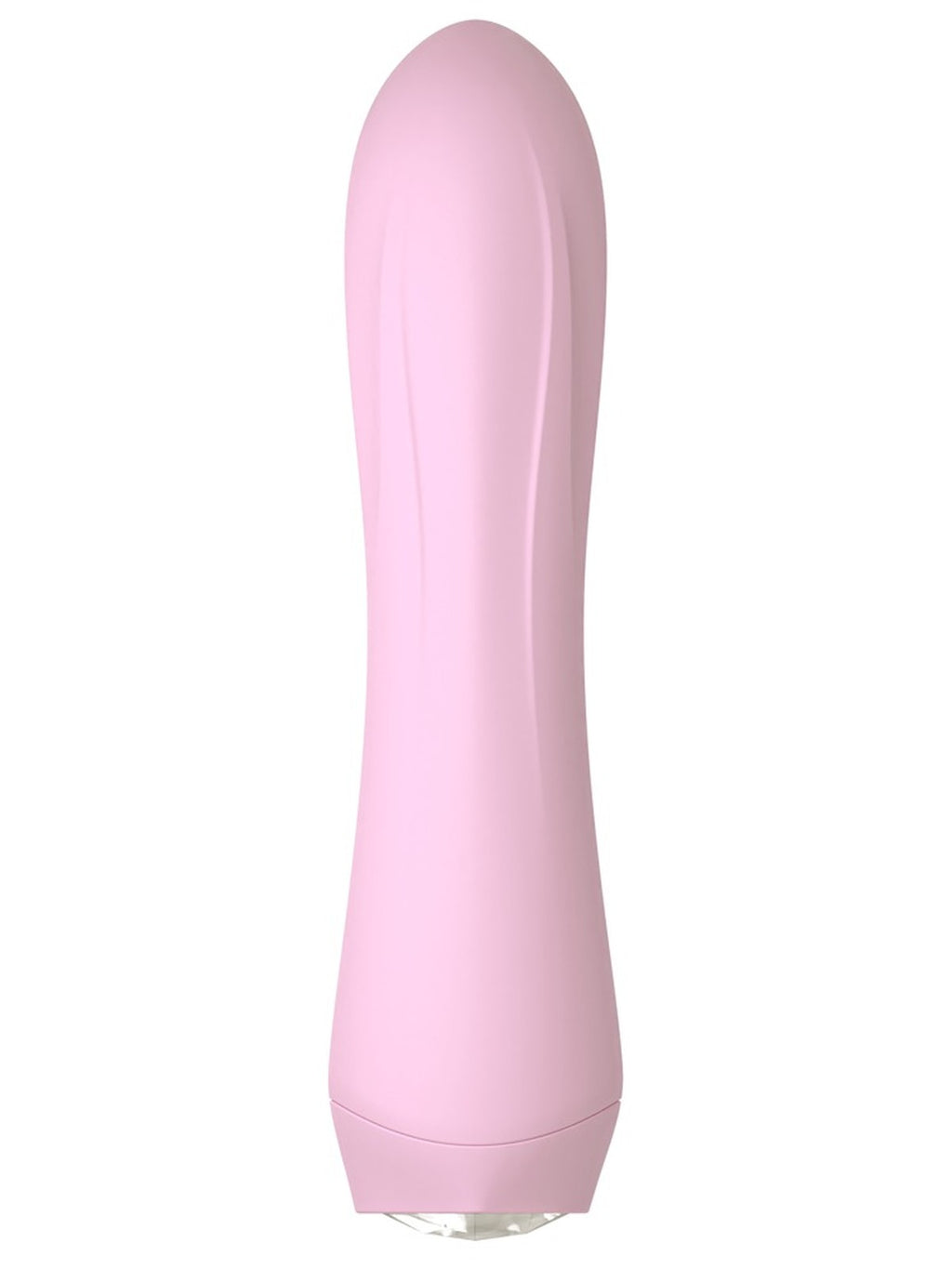 Mini vibrador com botão de pedra em coração, 10 modos – Rosa · Cuties