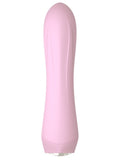 Mini vibrador com botão de pedra em coração, 10 modos – Rosa · Cuties