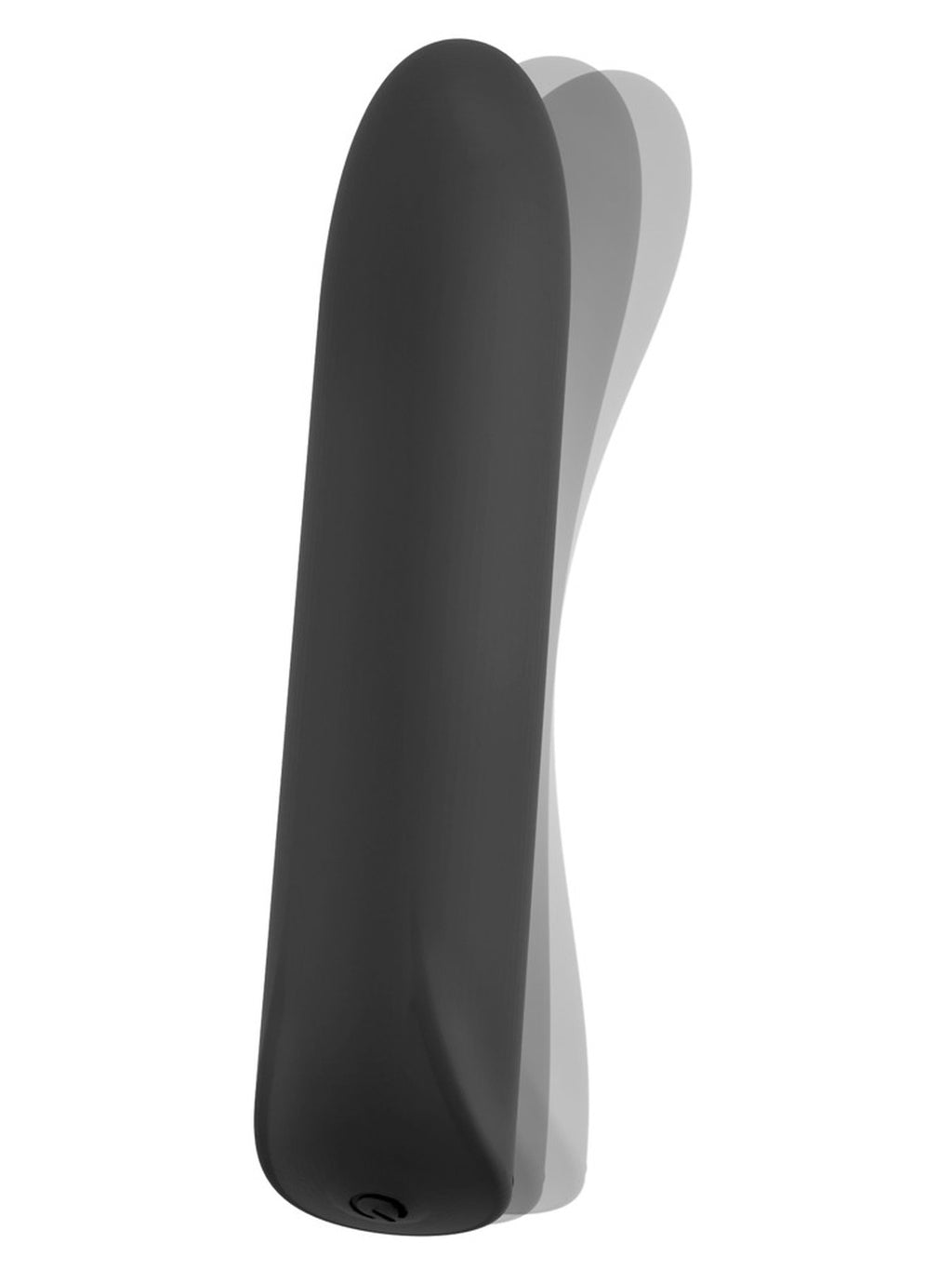 Mini vibrador de silicone macio, 10 modos – Preto · Sweet Smile