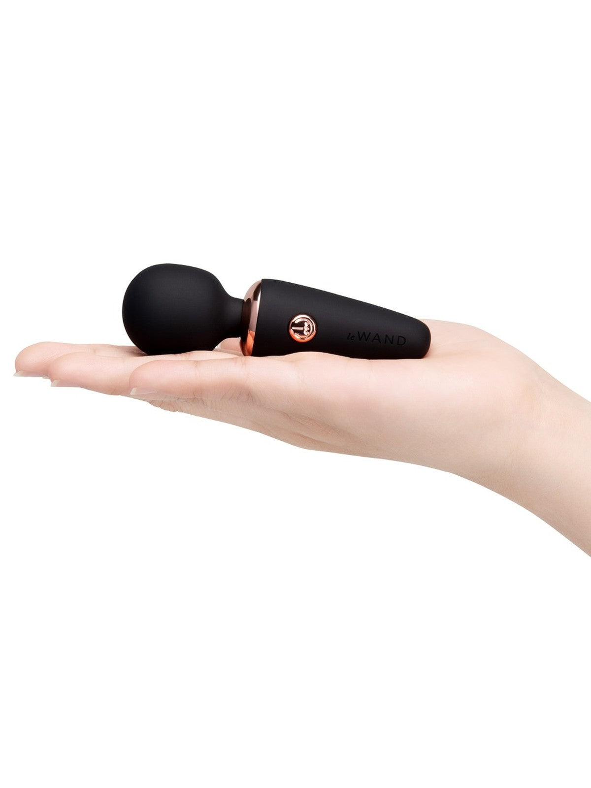 Mini varinha de massagem, 7 modos em 3 intensidades – Preto · le Wand Mini Vibe (foto 3)