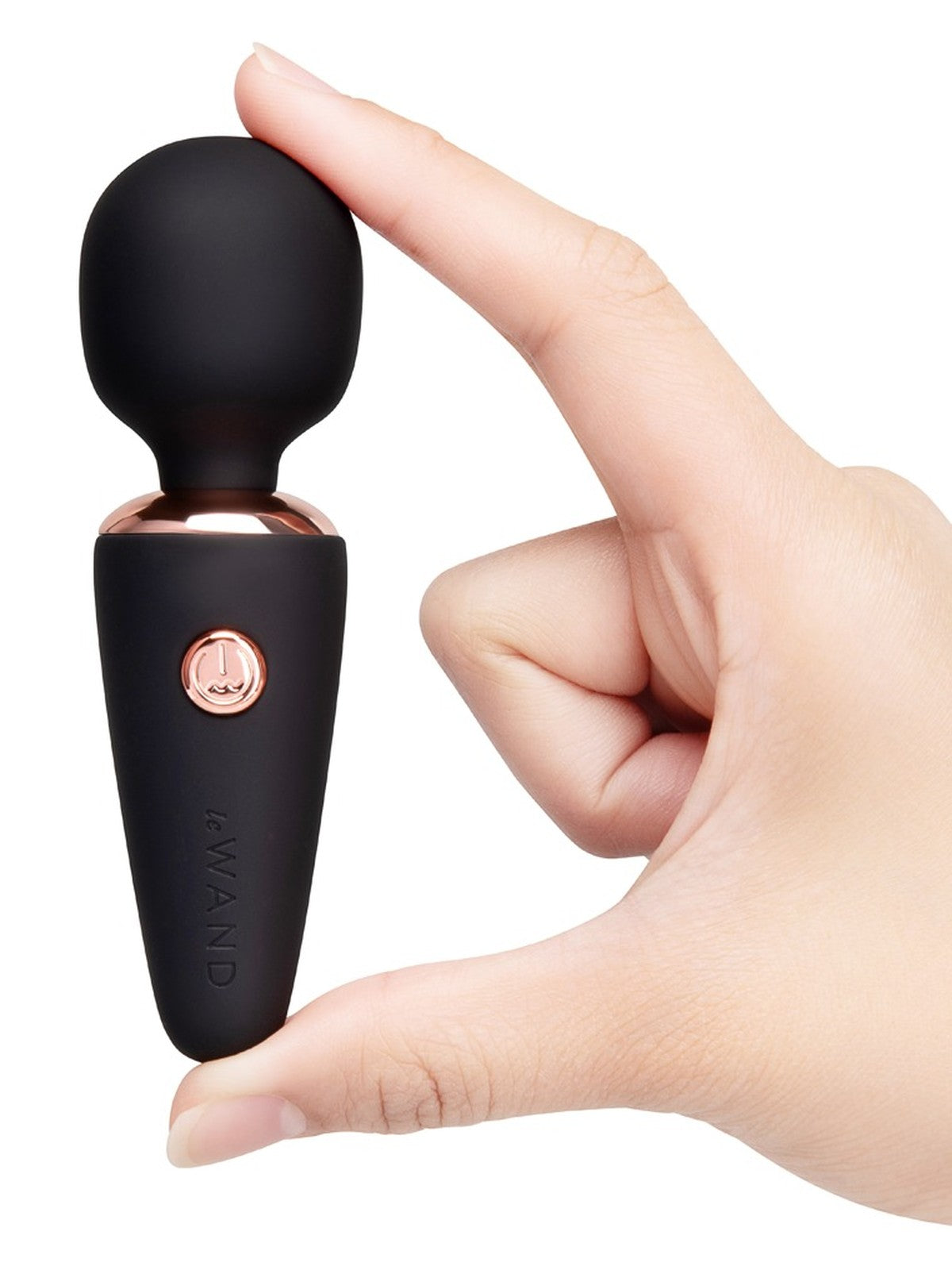 Mini varinha de massagem, 7 modos em 3 intensidades – Preto · le Wand Mini Vibe (foto 4)