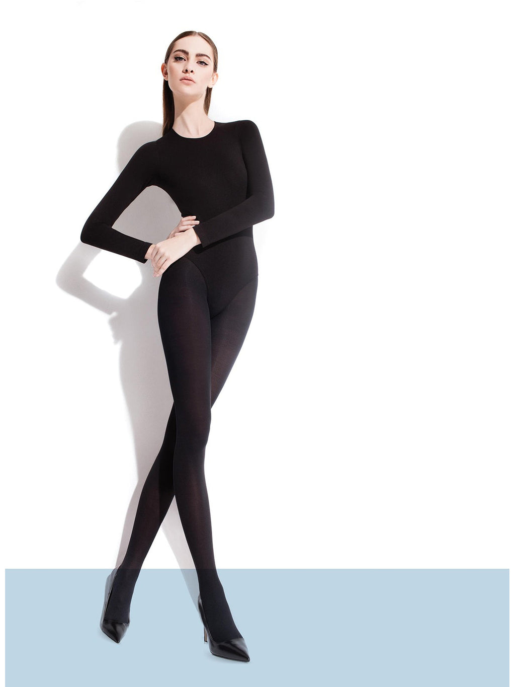Microfibre Tights - ROZA - Bordô (foto 2)
