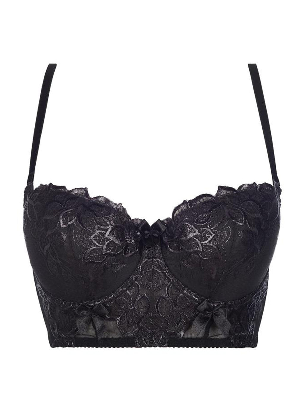 soutien renda flores preto – dark flower (foto 4)