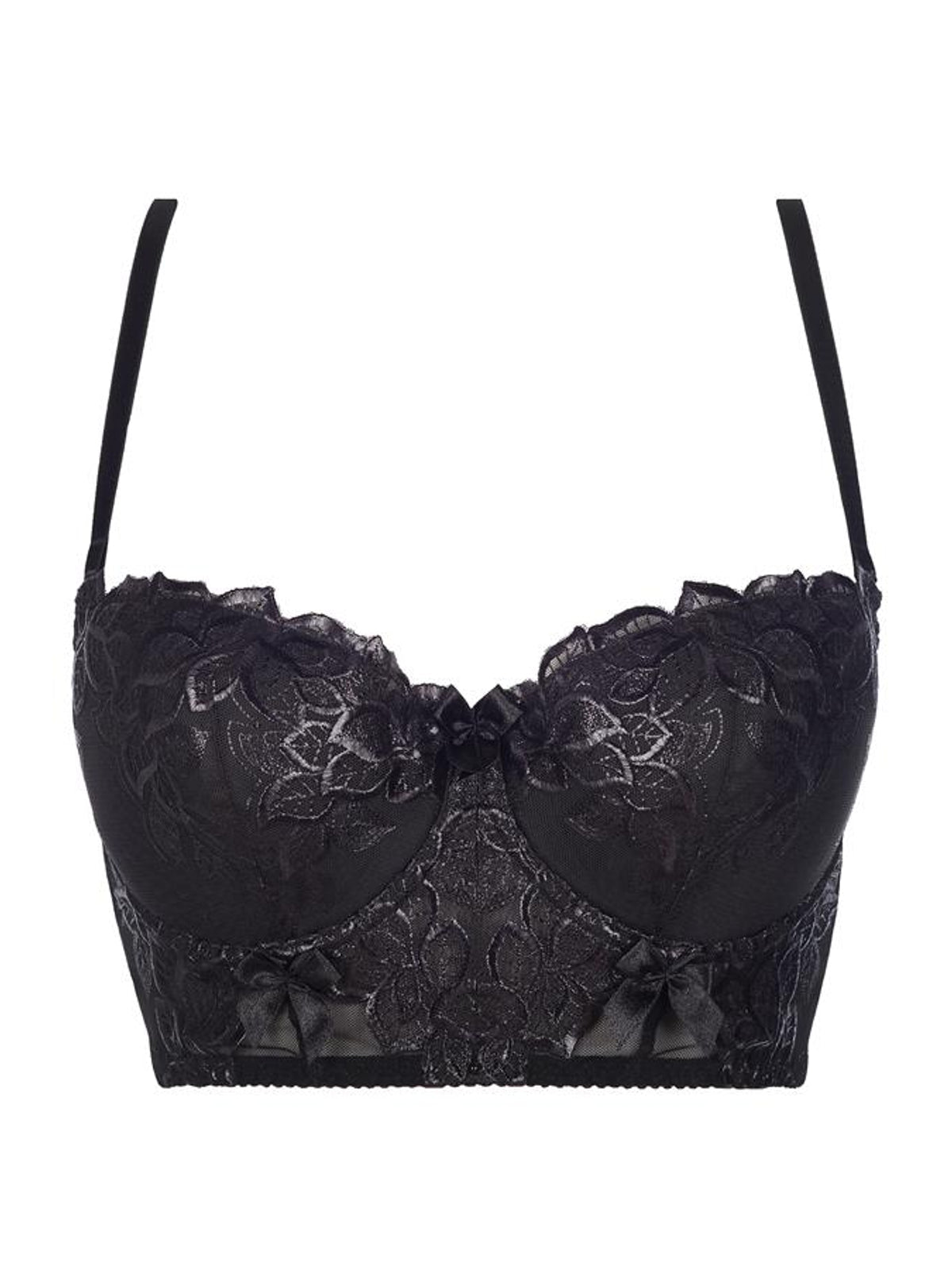 soutien renda flores preto – dark flower (foto 4)