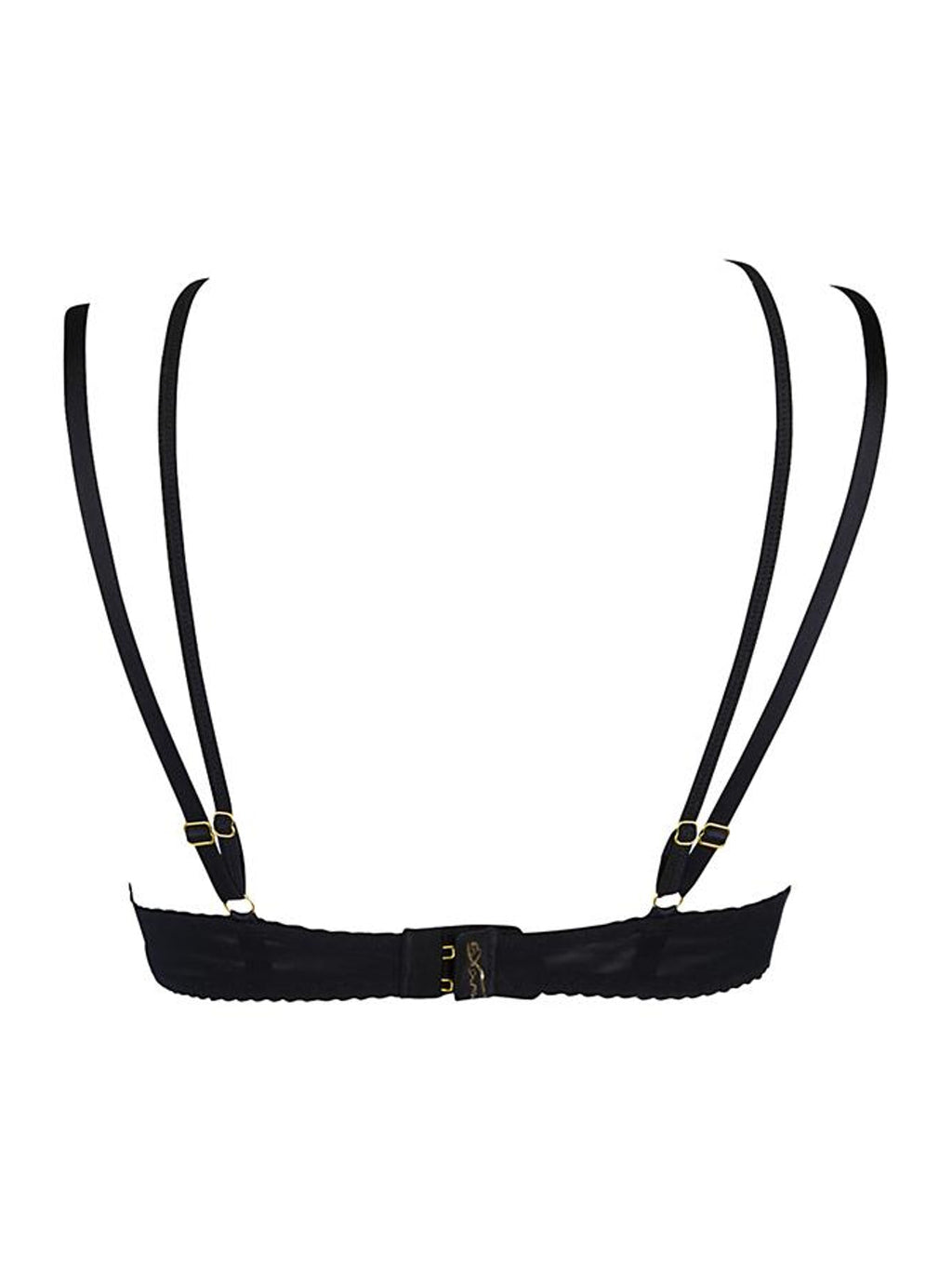 Soutien Sexy Line - Sensual Paradise Com tiras - Preto e Vermelho (foto 3)