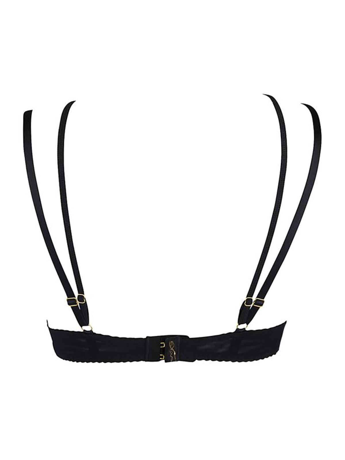 Soutien Sexy Line - Sensual Paradise Com tiras - Preto e Vermelho (foto 3)