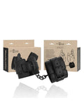 Algemas de couro vegano com fivela – Preto · Intense Fetish