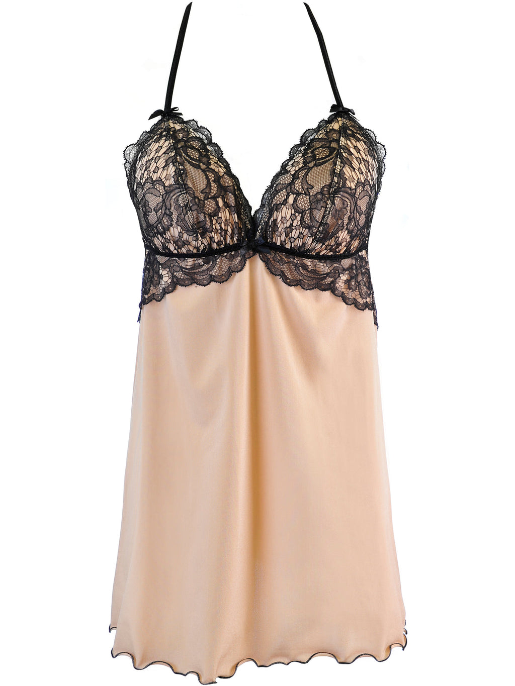Babydoll – Nude e Preto (foto 3)