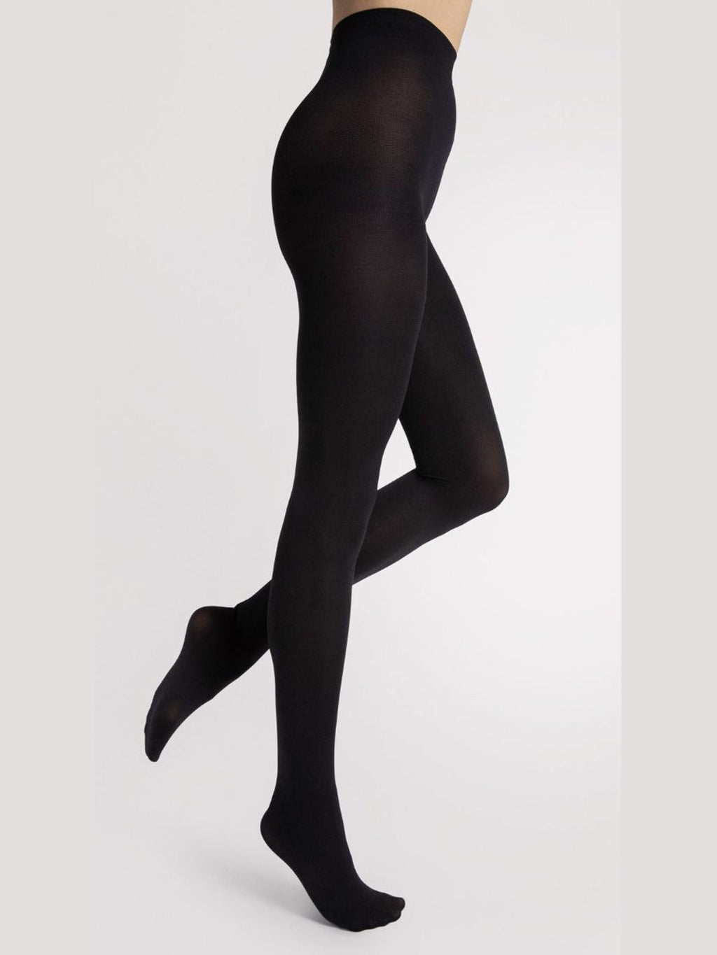 Microfibre Tights - ROZA - Black