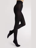 Microfibre Tights - ROZA - Black