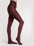 Microfibre Tights - ROZA - Bordô