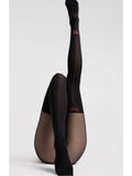 Patterned Tights- Canella - Black