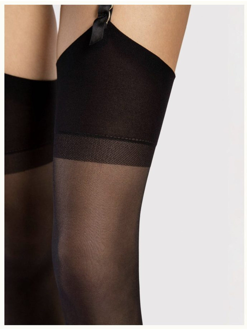 Sheer Stockings - INFINI - Black