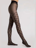 Collants com padrão – Preto · Asteroid
