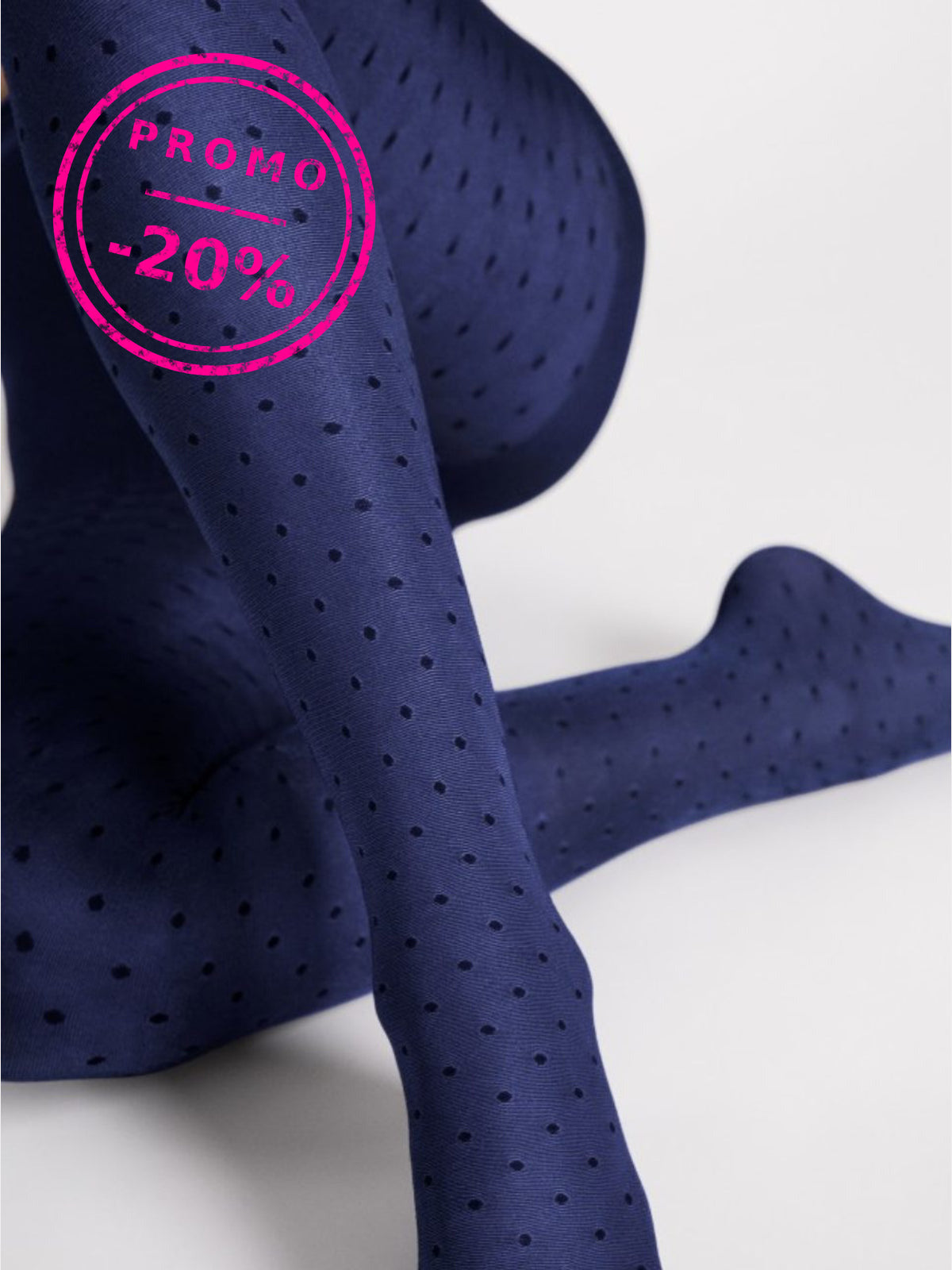 Collants com padrão – Azul · Dry Pastel