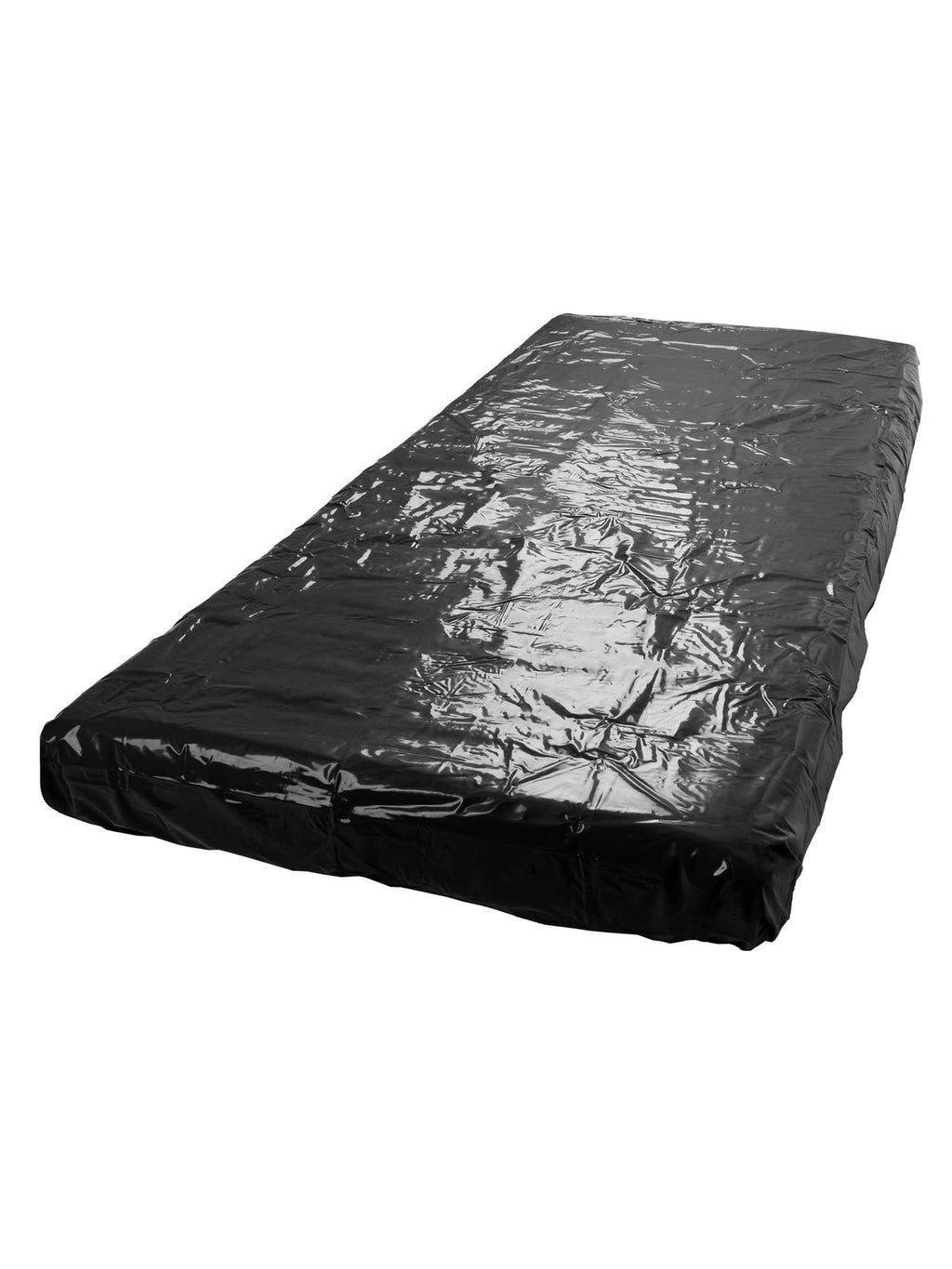 Lençol de vinil brilhante, 200 × 230 cm – Preto · fetish collection (foto 2)