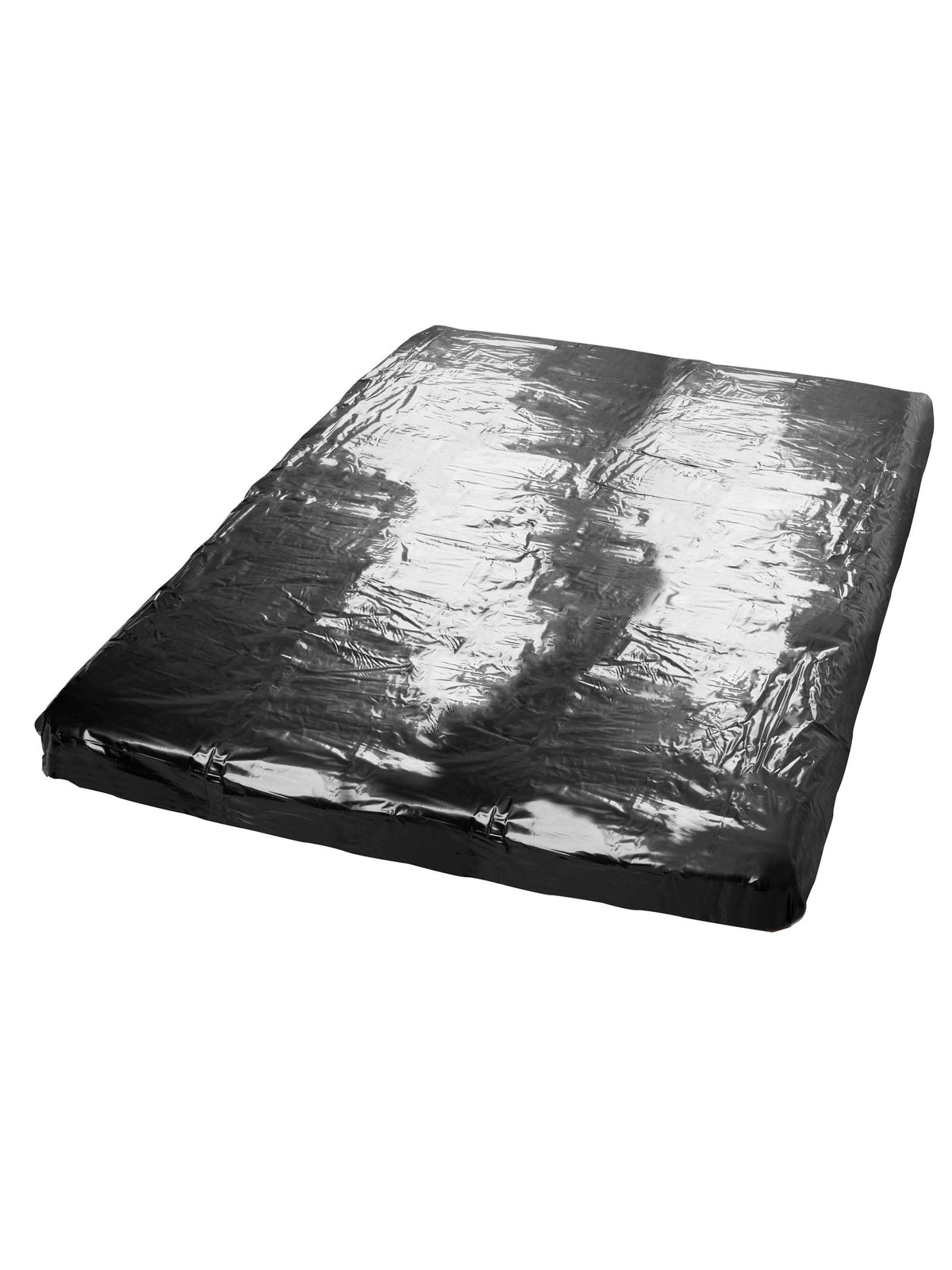Lençol de vinil brilhante, 200 × 230 cm – Preto · fetish collection