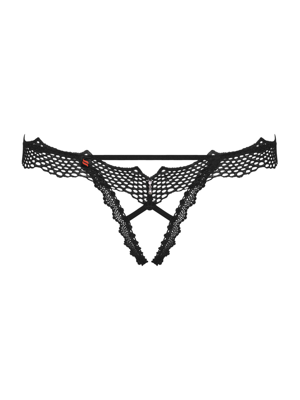 Tanga de Renda - Preta (foto 2)