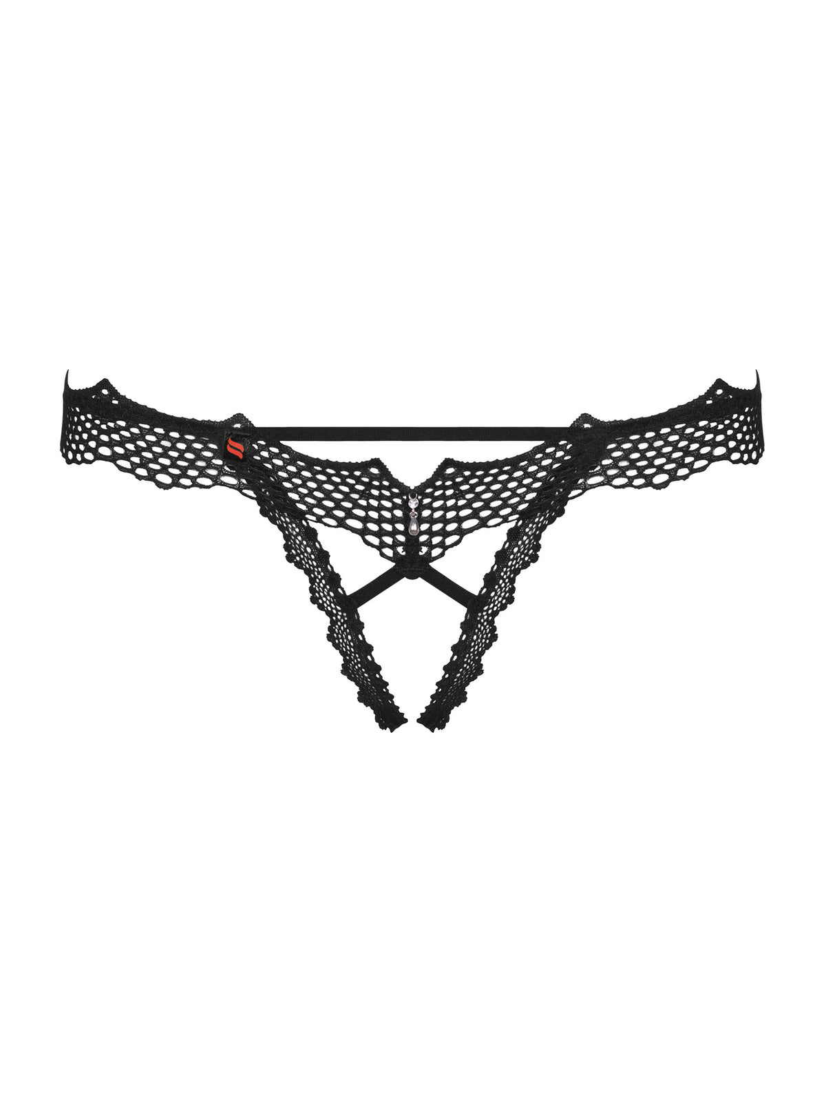 Tanga de Renda - Preta (foto 2)