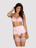 Conjunto 3 pcs rosa claro – Girlly (foto 2)