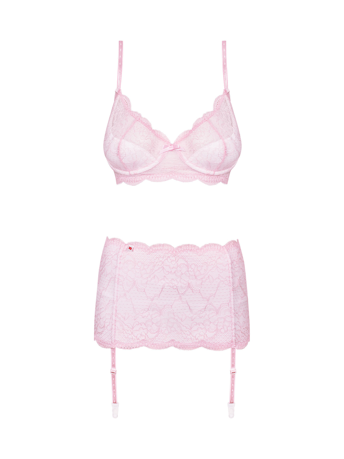 Conjunto 3 pcs rosa claro – Girlly (foto 6)